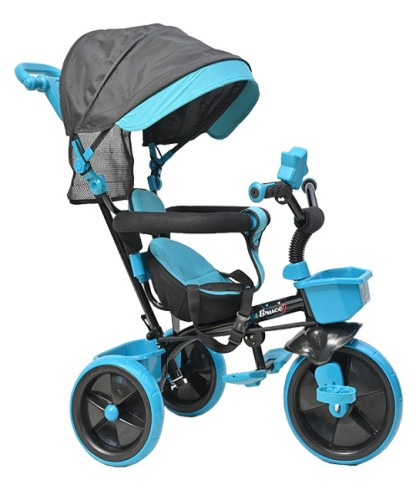 Dhanoa S Bruce Canopy Plug N Play Junior/Baby Tricycle with....